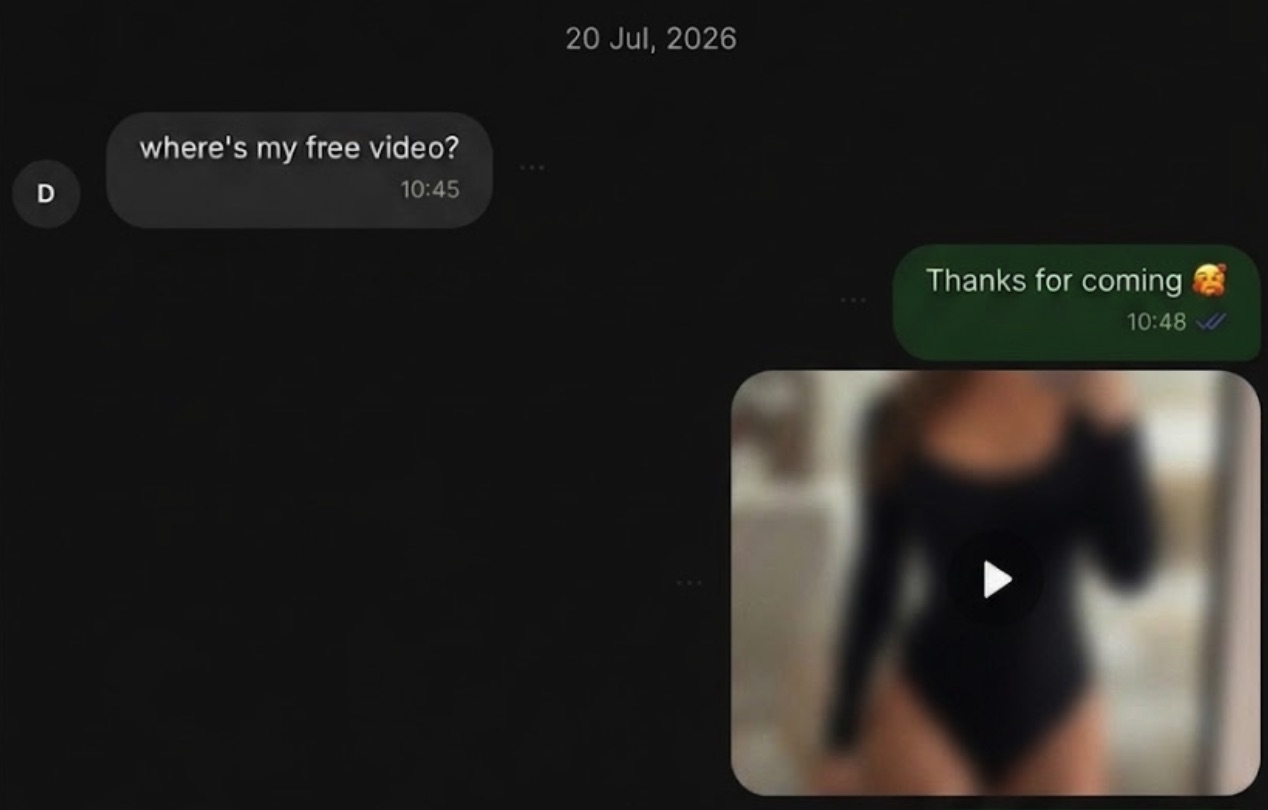 Fan DM conversation